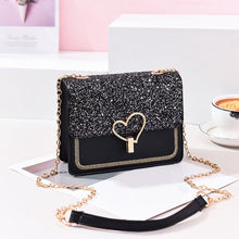 Load image into Gallery viewer, Newest women bag Shoulder Bags Crossbody Bags For Women Cute Chain black Handbag fashion bags women leather hand sac main femme