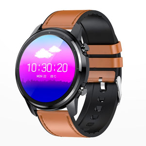 LEMFO LF26 1.3 Inch Full Touch 360*360 HD Amoled Screen Smart Watch Men Bluetooth 5.0 Weather Watch Face Smartwatch For Android