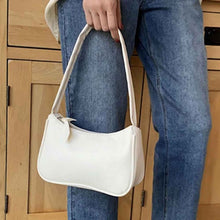 Load image into Gallery viewer, Handle Bag Women Retro Handbag PU Leather Shoulder Totes Underarm Vintage Top Handle Bag Female Small Subaxillary Bags Clutch