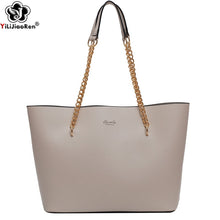 Load image into Gallery viewer, Casual Handbag Women Big Tote Bag Leather Handbags for Ladies New Elegant Shoulder Bag Luxury Handbags Women Bags Designer Sac