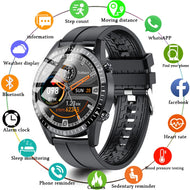 LIGE Bluetooth Phone Smart Watch Men Waterproof Sports Fitness Watch Health Tracker Weather Display 2020 New smartwatch Woman