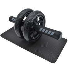 Load image into Gallery viewer, Abs New Keep Fitness Wheels No Noise Abdominal Wheel Ab Roller with Mat for Exercise Muscle Hip Trainer  Equipment