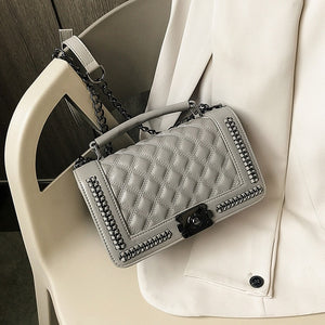 Brand Design lady Shoulder Crossbody Bag PU Leather Women's Designer Messenger Bag Luxury Handbag  Crocodile Women's Bags