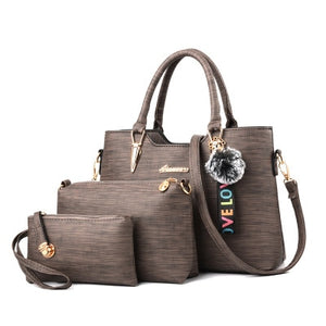 women bag Fashion Casual women's leather handbags Luxury Designer Shoulder bags new bags for women 2019 Composite bag