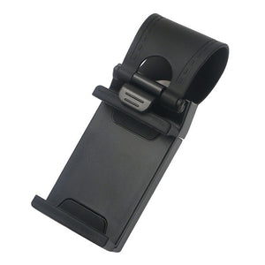 YeeSite Universal Car Steering Wheel Clip Mount Holder for iPhone 8 7 7Plus 6 6s Samsung Xiaomi Huawei Mobile Phone GPS