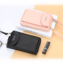 Load image into Gallery viewer, Osmond 2019 Fashion Mobile Phone Crossbody Shoulder Bag For Women Small Handbag Female Long Purse Coin Cell Phone Bags Black