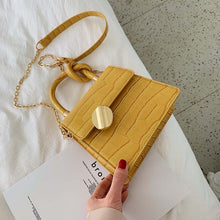 Load image into Gallery viewer, Quality Stone Pattern Leather Crossbody Bags For Women Designer Small Handbags Chain Shoulder Messenger Bag Mini Purses Hand Bag